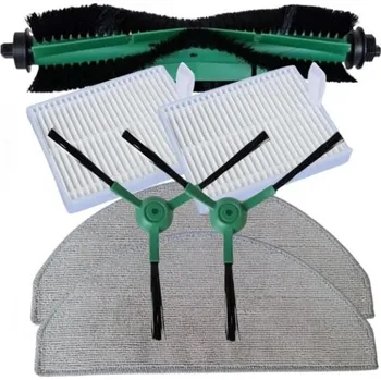 Sada příslušenství pro robotický vysavač Kartáče, mopy a HEPA filtry pro vysavač iROBOT Roomba Combo 2 Essential WHITE 7ks sada