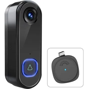 Domovní zvonek WiFi video zvonek s kamerou 1080P Tuya Smart IP65 bezdrátový domovní zvonek s interkomem a přijímačem