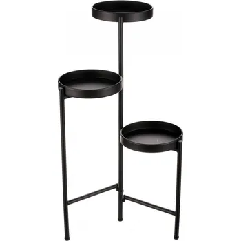 Stojan na květiny Artium Stojan na květiny - 3 patrový, kovový FA23-014