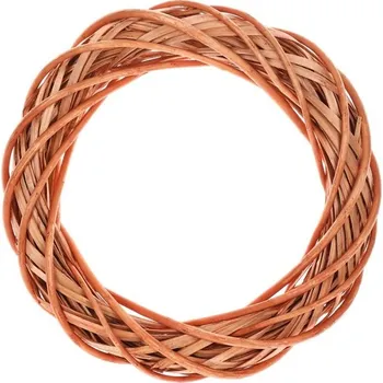 Věnec Věnec proutěný - pr. 30 cm, medová barva
