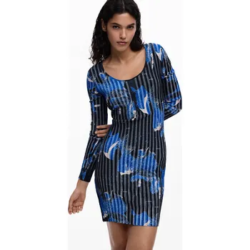 Dámské šaty Dámské letní šaty DESIGUAL 26SWVF14 2000 VEST FRESNO Velikost: XL