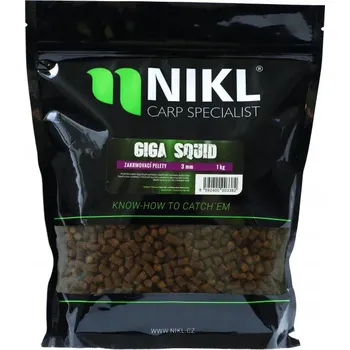 Karel Nikl Nikl Pelety Giga Squid 1kg Varianta: Nikl Pelety Giga Squid 1kg - Průměr: 18mm, Balení: 1kg