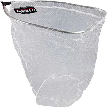 Podběrák Suretti Hlava s nylonovou sítí FLAT 50x40cm Velikost: Hlava s nylonovou sítí FLAT 50x40cm