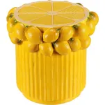 Taburet citrónový - větší, magnesium, barva žlutá
