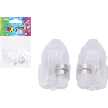 blikající led světýlka do balónků a lampionů, 2 ks