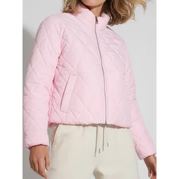 Dámský kabát Sinsay - Prošívaná bunda se stojáčkem - pastelová růžová - 187GZ-03X - 187GZ-03X-S