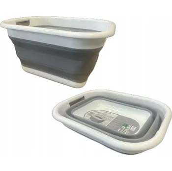 Koš na prádlo Koš na prádlo Smukee 20 l, bílý, šedý