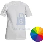 Tričko pracovní GARAI 190GSM, CERVA šedá, S, balení 1 ks