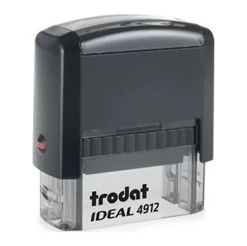 Razítko Razítko Ideal 4912, černá, černý polštářek, TRODAT P2IDEAL4912 TRODAT