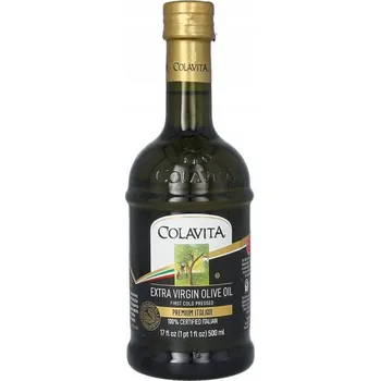 Rostlinný olej Extra panenský olivový olej Colavita 500 ml
