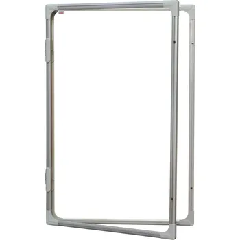 Kancelář 2x3 Vitrína interiérová s vertikálním otevíráním 90x60cm, magnetický povrch, model 2
