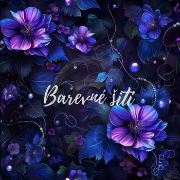 Úplet, Tajemství modrých květů (E) (Top kvalitní úplet Bella digitisk)