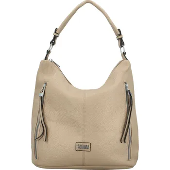 Kabelka Dámská kabelka na rameno taupe - Coveri Mauricie taupe