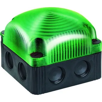Maják Výstražný maják, řada: 853 EVS barva Zelená LED Montáž na základnu/montáž na stěnu 12 V