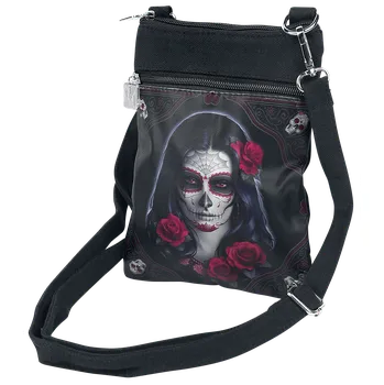 Taška přes rameno Gotika z Nemesis Now - Sugar Skull -