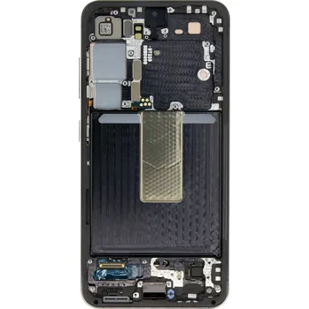 LCD + dotyk + přední kryt pro Samsung Galaxy S23, phantom black (Service Pack) + DOPRAVA ZDARMA