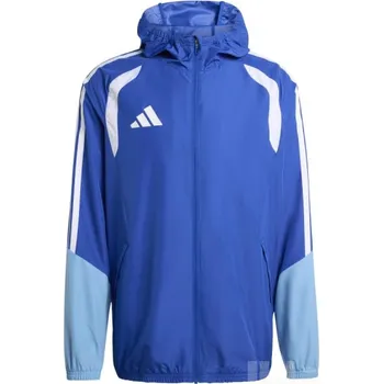 Bunda ADIDAS TIRO 26 COMPETITION ALL WEATHER, barvy KB0135 team royal modrá - team light modrá - bílá, velikost 176