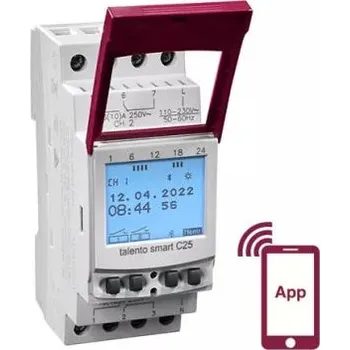 spínaný zdroj Časový spínač na lištu DIN 43.03.0003.1 12 → 24 V ac, počet kanálů: 2 Grässlin