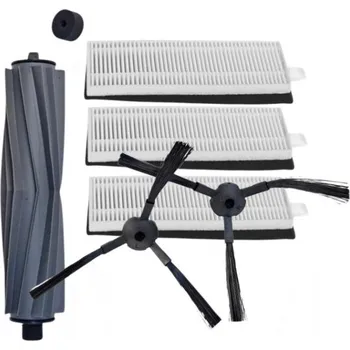 Utěrka pro robotický vysavač HEPA filtry a kartáče pro vysavač ETA Aron 3512 90000 6ks sada