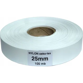 Nylonová páska 25mm/100m role pro tisk štítků a visaček
