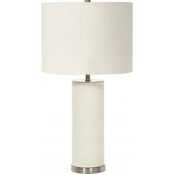 Lampička Stolní lampa Elstead Ripple bílá 60 W