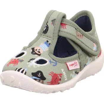 Chlapecké bačkory Dětské bačkory Superfit Spotty 1-009248-7020 Hellgrun 23, Vnitřní délka boty: 15,0 cm