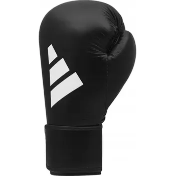 Boxerské rukavice Adidas SPEED 175 kožené boxerské rukavice černé, velikost 14 OZ