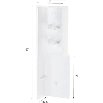 Dveřní kování ROTO Patio Alversa samostatné plastové krytky pro plast/dřevený profil Barva: černá