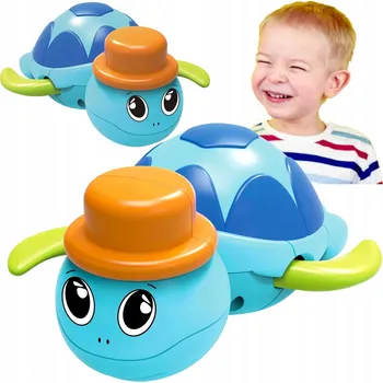 Hračka pro nejmenší Natahovací želva Huanger do koupele