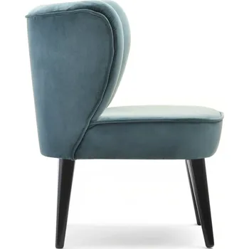 Křeslo Mebel Partner Arginteno (modrá + černá)