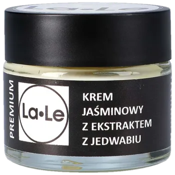 Pleťový krém La-Le Premium jasmínový krém s výtažkem z hedvábí na obličej, 50 ml