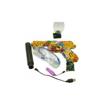 Dětská zbraň Pistolet na kulki żelowe i strzałki z ładowrką (pl, 2000, Pegaz Toys)