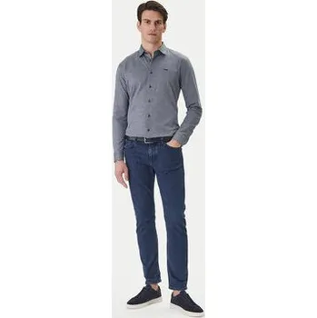 Pánská košile BOSS Košile Mysoft 50519748 Tmavomodrá Slim Fit 3XL