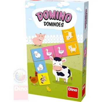 Domino DINO Domino zvířátka *SPOLEČENSKÉ HRY* dn622050