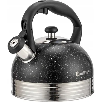 Varná konvice Elitehoff tradiční ocelová Konvice 2,5 l černá