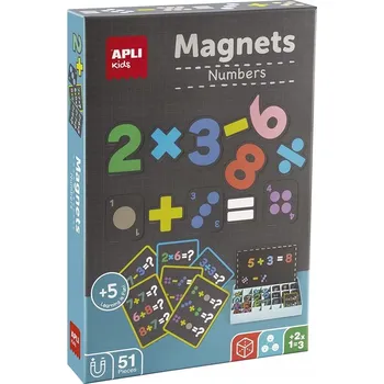 ostatní stavebnice Magnetická skládačka Apli Kids - Matematické operace 5 let+