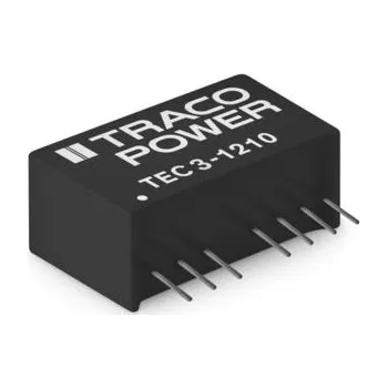 Měnič napětí DC-DC převodník 3W, výstup: ±12V dc 125mA 1.6kV dc, Vin 18 → 36 V DC