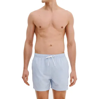 Pánské kraťasy Modré pánské plavkové šortky s bílým pruhem Pako Lorente vel 3XL