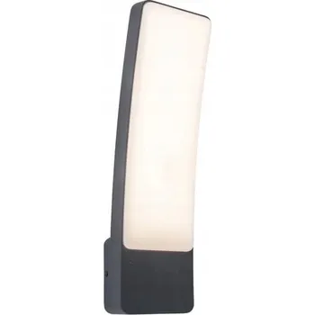Venkovní osvětlení VENKOVNÍ LED SVÍTIDLO NA ZEĎ LUTEC KIRA 5288902118 ŠEDÉ