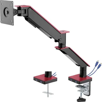 My Wall HL 25-1 L 1násobné držák na stůl pro monitor 43,2 cm (17) - 88,9 cm (35) černá otočný