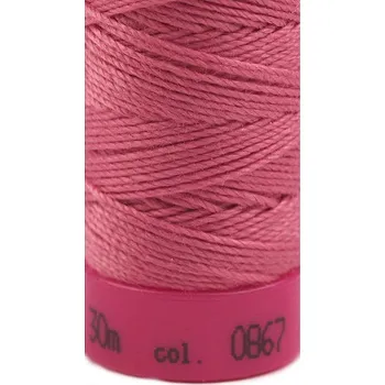 Nit Polyesterové nitě Aspo 30 / riflové návin 30 m, střední, 867 Cashmere Rose