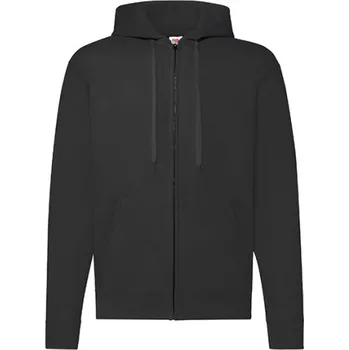 Pánská mikina Fruit of the Loom Pánská mikina s kapucí 62-062-0 Black 3XL
