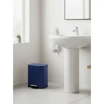 Odpadkový koš Sinsay - Koš na odpadky otevíraný nohou - indigo - 779GN-57X - 779GN-57X-ONE