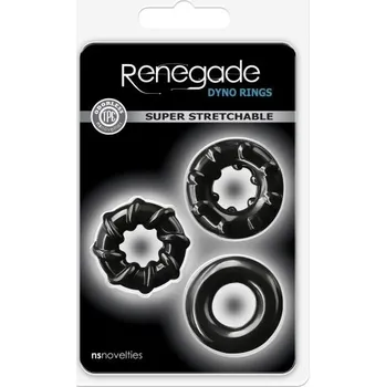 NS Novelties Renegade Dyno Rings black