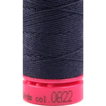 Nit Polyesterové nitě Aspo 30 / riflové návin 30 m, střední, 822 Total Eclipse