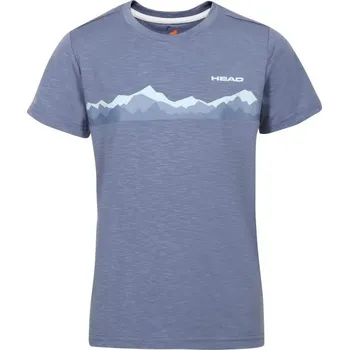 Chlapecké tričko Chlapecké triko Head TARIQ 116/122 Modrá, Bílá