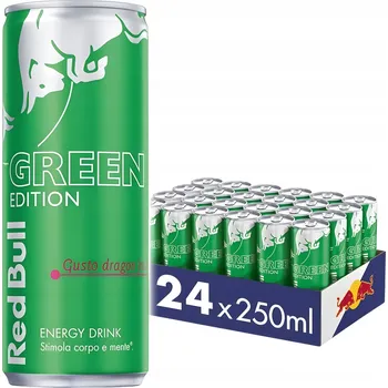 Limonáda Energetický nápoj RED BULL s příchutí dračí ovoce 250ml