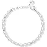 Ocelový náramek se syntetickou perlou LJ2847 Liu Jo