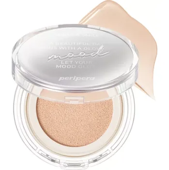 Make-up Peripera - Mood Vegan Glow Cushion 13g - 02 Ivory