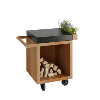 OFYR Mise en Place Table Corten 65 PRO Ceramic Dark Grey MP-65-PRO-CD